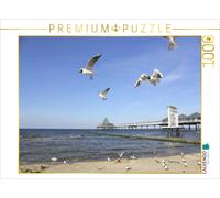 Puzzle CALVENDO Jetée de Heringsdorf | 1000 pièces, format assemblé 64 × 48 cm |