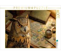 Puzzle CALVENDO Jeu de société Hibou | 1000 pièces, format assemblé 64 × 48 cm |