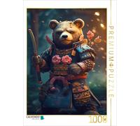 Puzzle CALVENDO jSamurai-Bär | 1000 pièces, format assemblé 64 × 48 cm | Puzzle