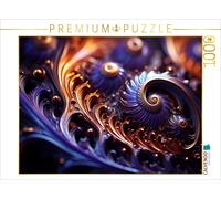 Puzzle CALVENDO Julia Fractal Purple 3D | 1000 pièces, format assemblé 64 × 48 c