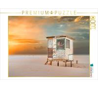 Puzzle CALVENDO Jumelles avec vue sur la mer | 1000 pièces, format assemblé 64 ×