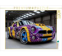 Puzzle · K.I. au Volant - Je Chill dans Le siège de Massage | 1000 pièces · Format assemblé 64 × 48 cm · CALVENDO Puzzle