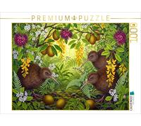 Puzzle CALVENDO Kiwi et kiwis - au milieu des fleurs australiennes | 1000 pièces