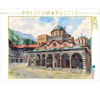 Puzzle CALVENDO Kloster Rila en Bulgarie | 1000 pièces, format assemblé 64 × 48