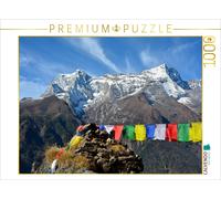 Puzzle CALVENDO Kongde Ri 6 187 m | 1000 pièces, format assemblé 64 × 48 cm | Pu