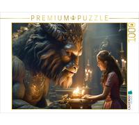Puzzle CALVENDO La Belle et la Bête | 1000 pièces, format assemblé 64 × 48 cm |