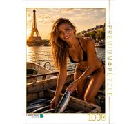 Puzzle CALVENDO La Dame de Paris | 1000 pièces, format assemblé 64 × 48 cm | Puz