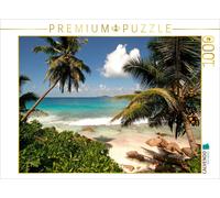 CALVENDO Puzzle La Digue Seychelles 1000 Pieces 64 x 48 cm from Peter Schickert