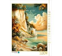 Puzzle CALVENDO La falaise de craie de Møns Klint | 1000 pièces, format assemblé