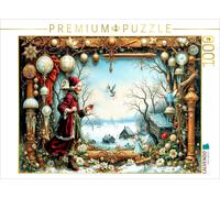 Puzzle CALVENDO La fenêtre d'hiver | 1000 pièces, format assemblé 64 × 48 cm | P