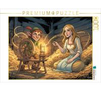 Puzzle · Die Müllerstochter bezahlt mit ihrem Schmuck | Rumpelstilzchen · Das Geheimnis des Goldes · 1000 pièces · Format assemblé 64 × 48 cm · CALVENDO Puzzle