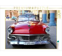 CALVENDO Puzzle Le Vintage Ford Sunliner à la Havane 1000 Pieces 64 x 48 cm from Henning Von Loewis of Menar
