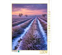 Puzzle CALVENDO La lavande dans la lumière hivernale | 1000 pièces, format assem