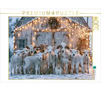 Puzzle CALVENDO La magie de Noël à la ferme | 1000 pièces, format assemblé 64 ×