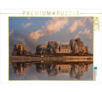Puzzle CALVENDO La maison entre les rochers | 1000 pièces, format assemblé 64 ×