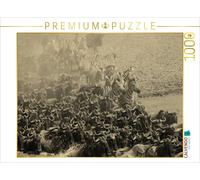 CALVENDO Puzzle Migration des gnous dans Le Masai Mara en Look Vintage 1000 Pieces 64 x 48 cm from Susan Michel