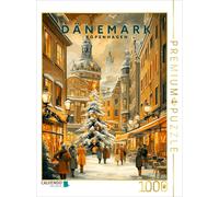 Puzzle CALVENDO La période de Noël à Copenhague | 1000 pièces, format assemblé 6