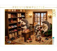 Puzzle CALVENDO La petite boutique des chaussures de hérisson | 1000 pièces, for