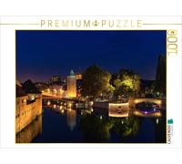 CALVENDO Puzzle La Petite France à l'heure Bleue 1000 Pieces 64 x 48 cm from Uwe Kloske