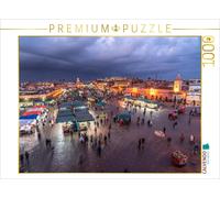 Puzzle CALVENDO La place Djemaa el Fna à Marrakech | 1000 pièces, format assembl