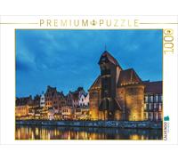 CALVENDO Puzzle Porte de Grue de Gdansk de Nuit 1000 Pieces 64 x 48 cm from Gunter Kirsch