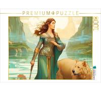 Puzzle CALVENDO La prêtresse du lac | 1000 pièces, format assemblé 64 × 48 cm |