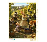 Puzzle CALVENDO La saison des vendanges au village | 1000 pièces, format assembl