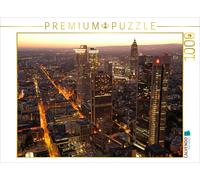 Puzzle CALVENDO La silhouette de Francfort - Vue depuis la Main Tower | 1000 piè
