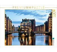 CALVENDO Puzzle Quartier des entrepôts de Hambourg 1000 Pieces 64 x 48 cm from Hans-Joachim LOH