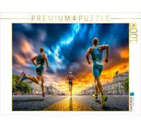 Puzzle · La troisième Discipline - Courir | 1000 pièces · Format assemblé 64 × 48 cm · CALVENDO Puzzle
