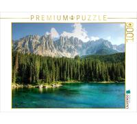 CALVENDO Puzzle Karersee - Latemar - Col de Karer 1000 Pieces 64 x 48 cm from uwe vahle