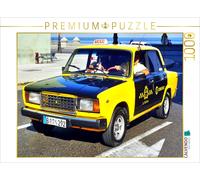 Puzzle CALVENDO Lada-Taxi à La Havane | 1000 pièces, format assemblé 64 × 48 cm