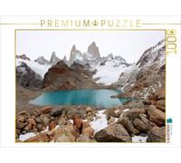 Puzzle · Laguna de Los Tres et Le Mont Fitz Roy, Parc National de Los | Glaciares, Argentine · 1000 pièces · Format assemblé 64 × 48 cm · CALVENDO Puzzle