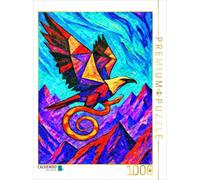 Puzzle CALVENDO L'aigle et le serpent | 1000 pièces, format assemblé 64 × 48 cm