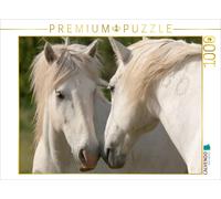 Puzzle CALVENDO L'amitié entre les chevaux de Camargue | 1000 pièces, format ass