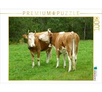 Puzzle CALVENDO L'amour des vaches | 1000 pièces, format assemblé 64 × 48 cm | P