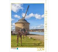 Puzzle CALVENDO L'ancienne grue de Marktbreit | 1000 pièces, format assemblé 64