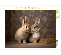 Puzzle CALVENDO Lapin | 1000 pièces, format assemblé 64 × 48 cm | Puzzle photo p