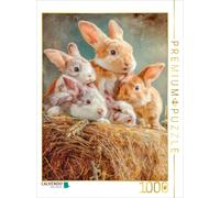 Puzzle CALVENDO lapin | 1000 pièces, format assemblé 64 × 48 cm | Puzzle photo p
