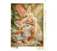 Puzzle CALVENDO lapin | 1000 pièces, format assemblé 64 × 48 cm | Puzzle photo p