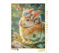 Puzzle CALVENDO lapin | 1000 pièces, format assemblé 64 × 48 cm | Puzzle photo p