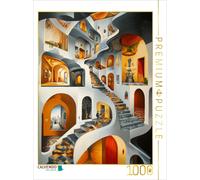 Puzzle CALVENDO L'architecture de l'impossible | 1000 pièces, format assemblé 64
