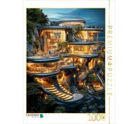 Puzzle CALVENDO L'architecture du futur | 1000 pièces, format assemblé 64 × 48 c