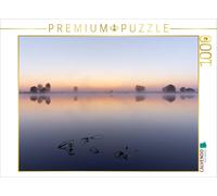 CALVENDO Puzzle L'aube sur l'Elbe 1000 Pieces 64 x 48 cm from Andreas Kretschmar