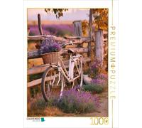 Puzzle CALVENDO Lavande dans les tons chauds de l'automne | 1000 pièces, format