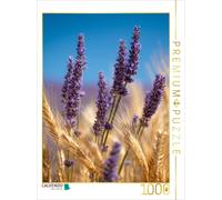 Puzzle CALVENDO Lavande et champs de blé dans la lumière | 1000 pièces, format a