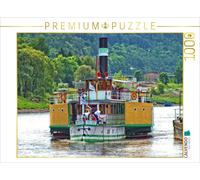 Puzzle CALVENDO Le bateau à vapeur Pillnitz - construit en 1886 - remontant l'El