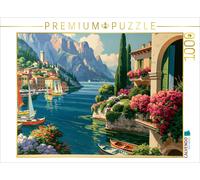 Puzzle CALVENDO Le calme au bord du lac de Garde | 1000 pièces, format assemblé