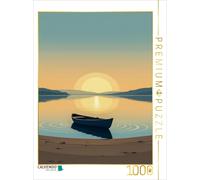 Puzzle CALVENDO Le calme en pleine eau | 1000 pièces, format assemblé 64 × 48 cm