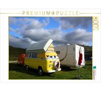 CALVENDO Puzzle Camping Hier et Aujourd'hui 1000 Pieces 64 x 48 cm from Steffani Lehmann
